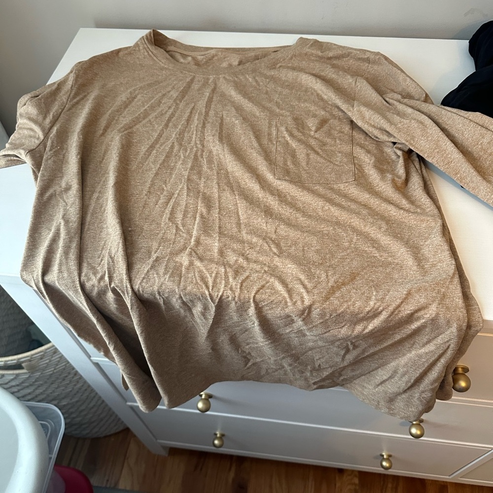 Tan Long Sleeve Shirt